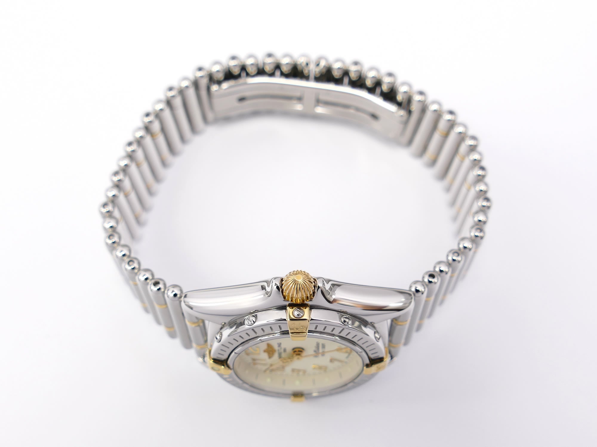 Breitling Callistino B52345 18k gold crown