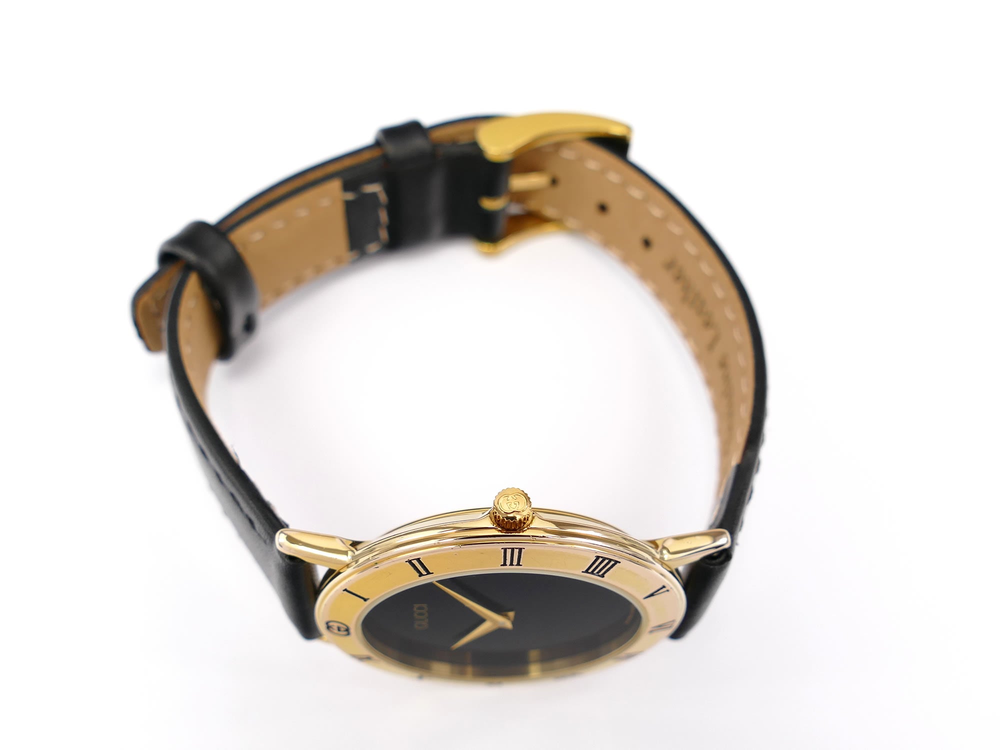 Gucci 3000M 18k Gold Plated crown