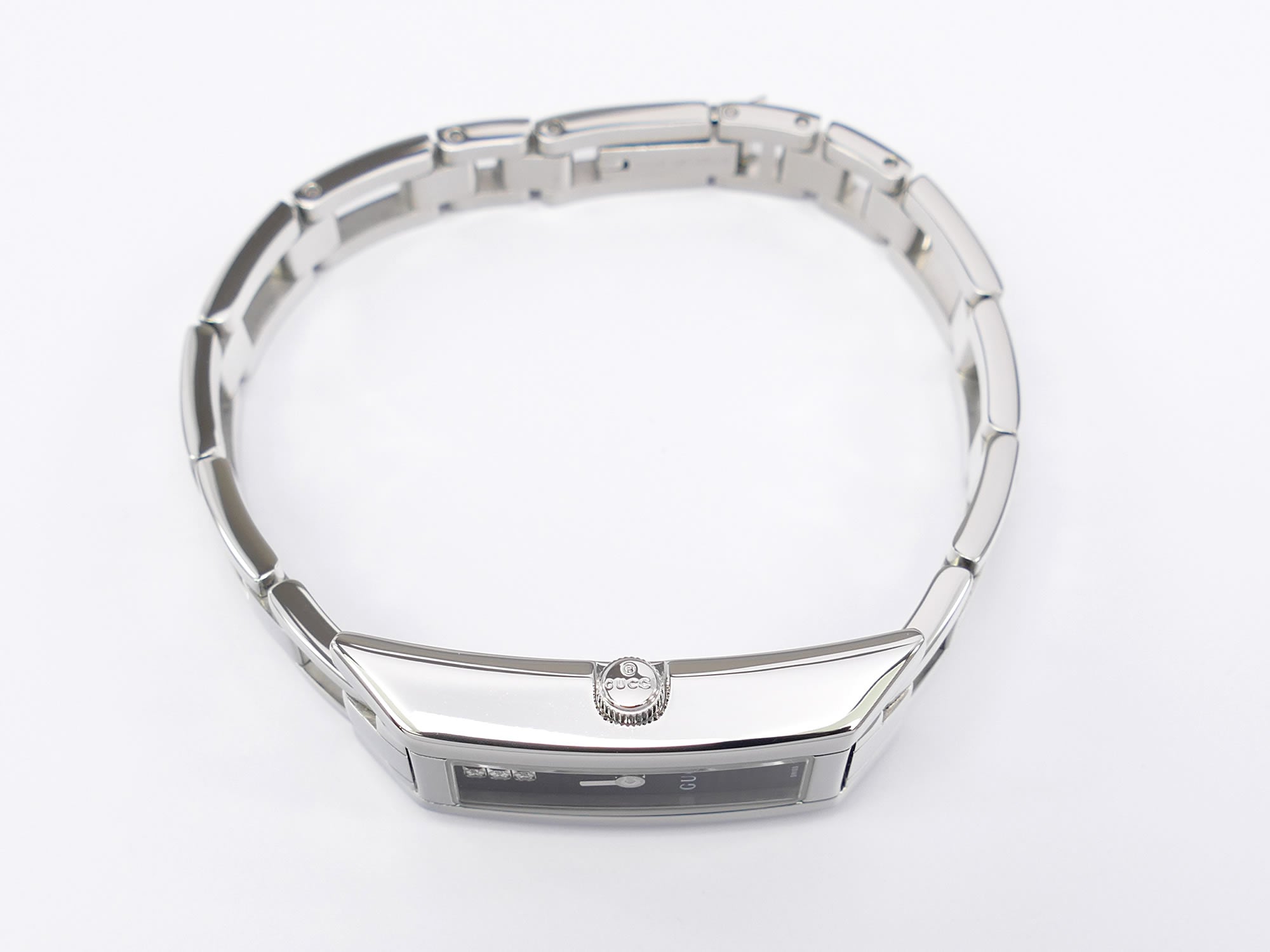 Gucci G-Link 110 Stainless Steel crown
