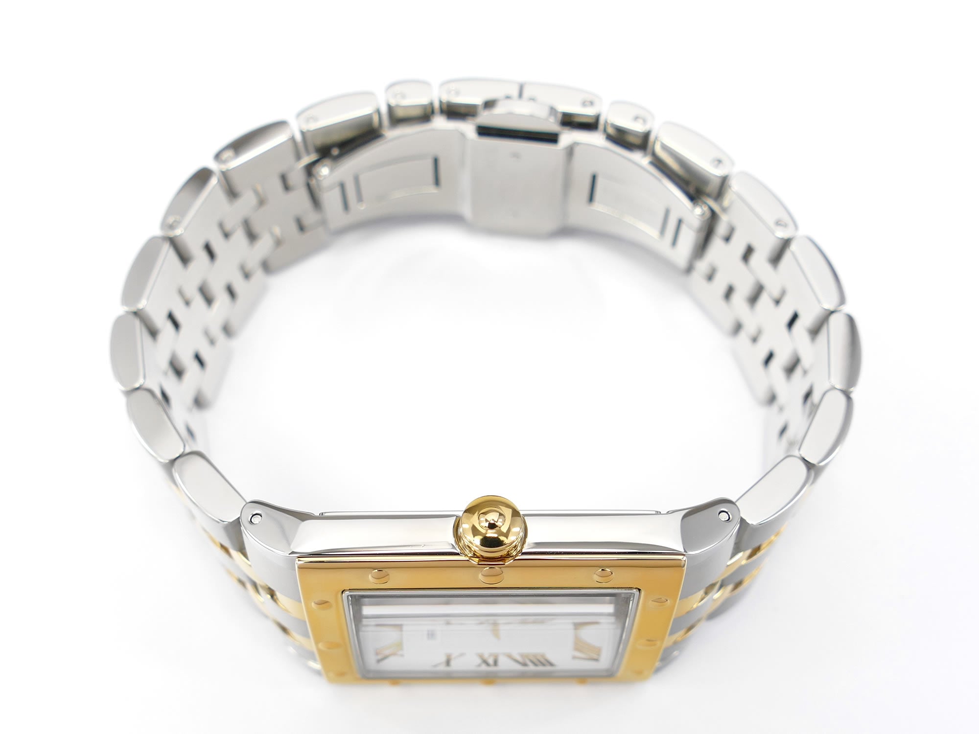 Raymond Weil Tango 5381 18k Gold Plated crown