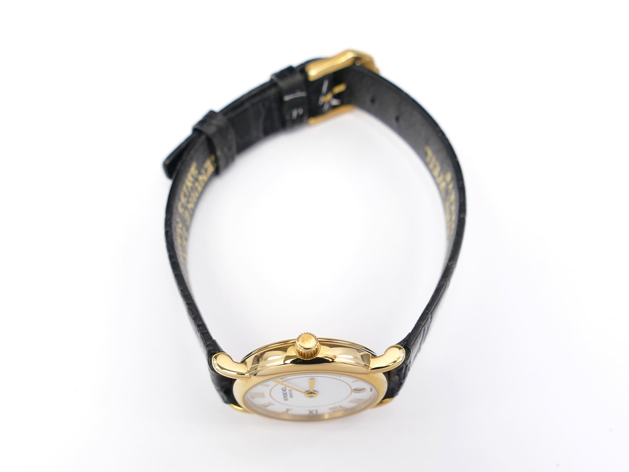 Raymond Weil Traditional 9923 18k Gold Plated crown