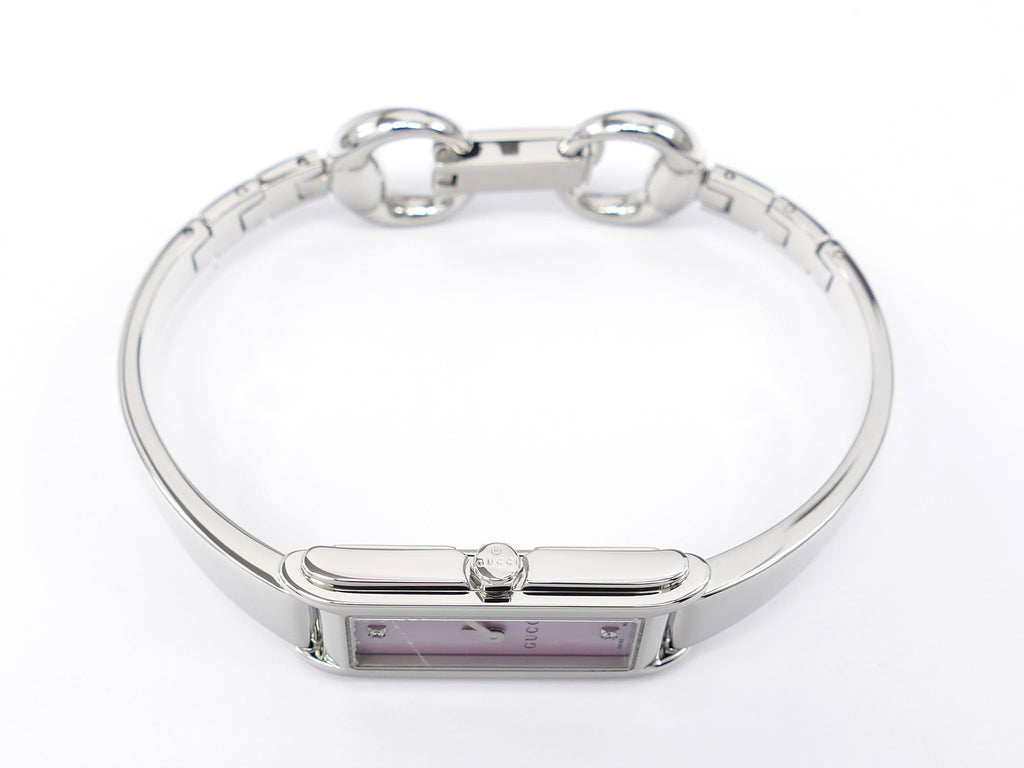 Gucci G-Line 109 stainless steel crown