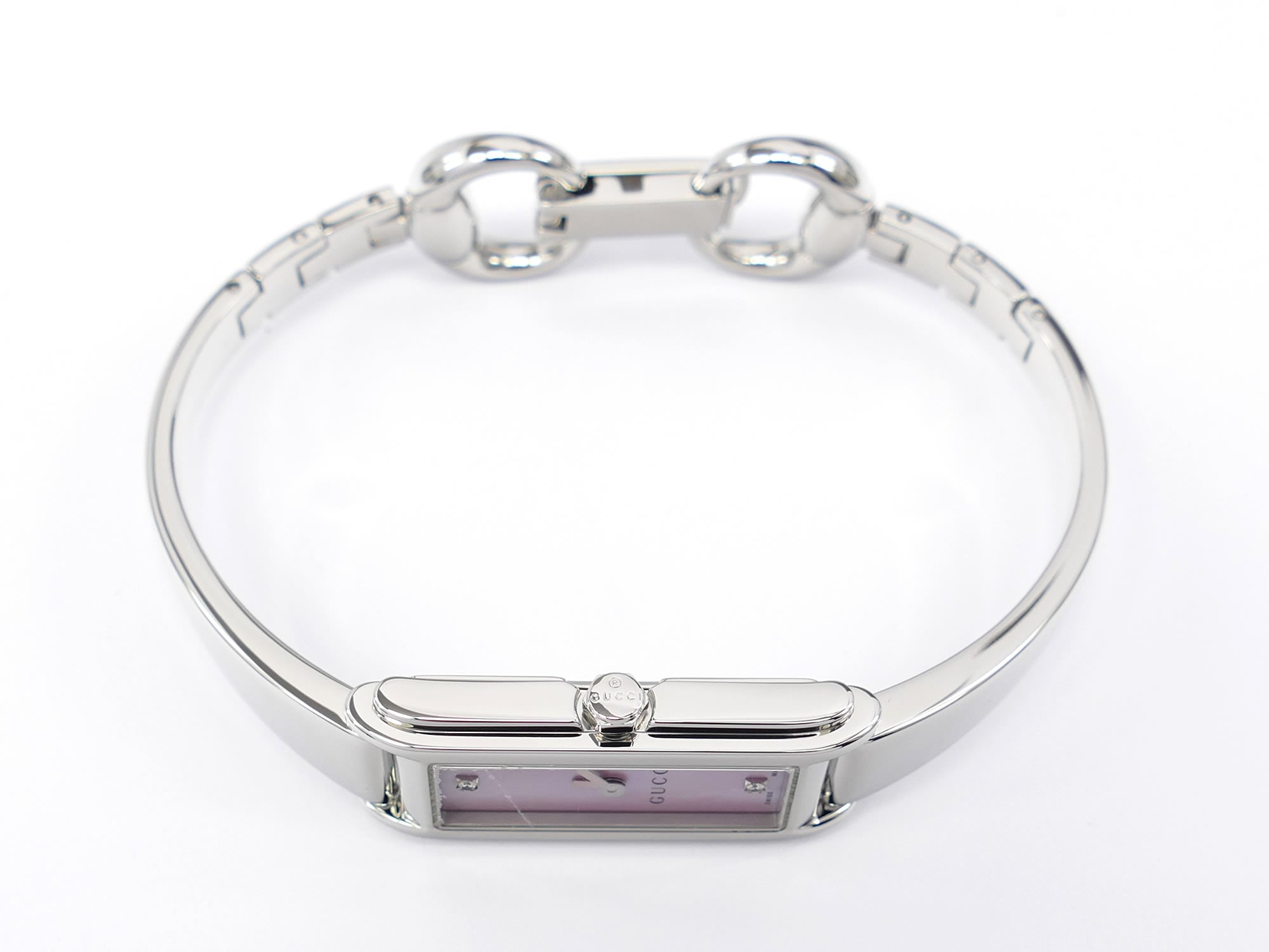 Gucci G-Line 109 stainless steel crown
