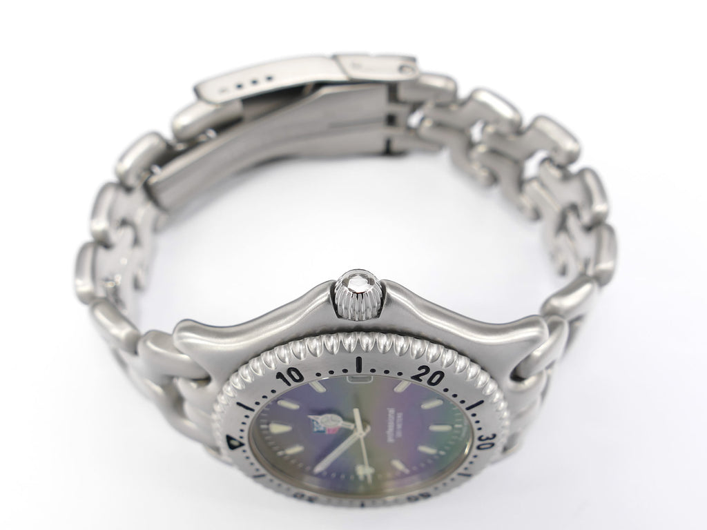 TAG Heuer SEL WG1113-K0 stainless steel screw down crown
