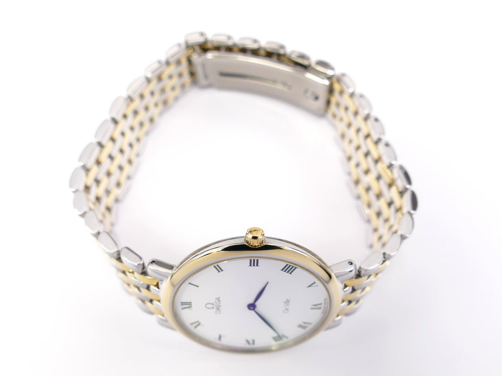 Omega De Ville 7200.23.00 18k Gold crown