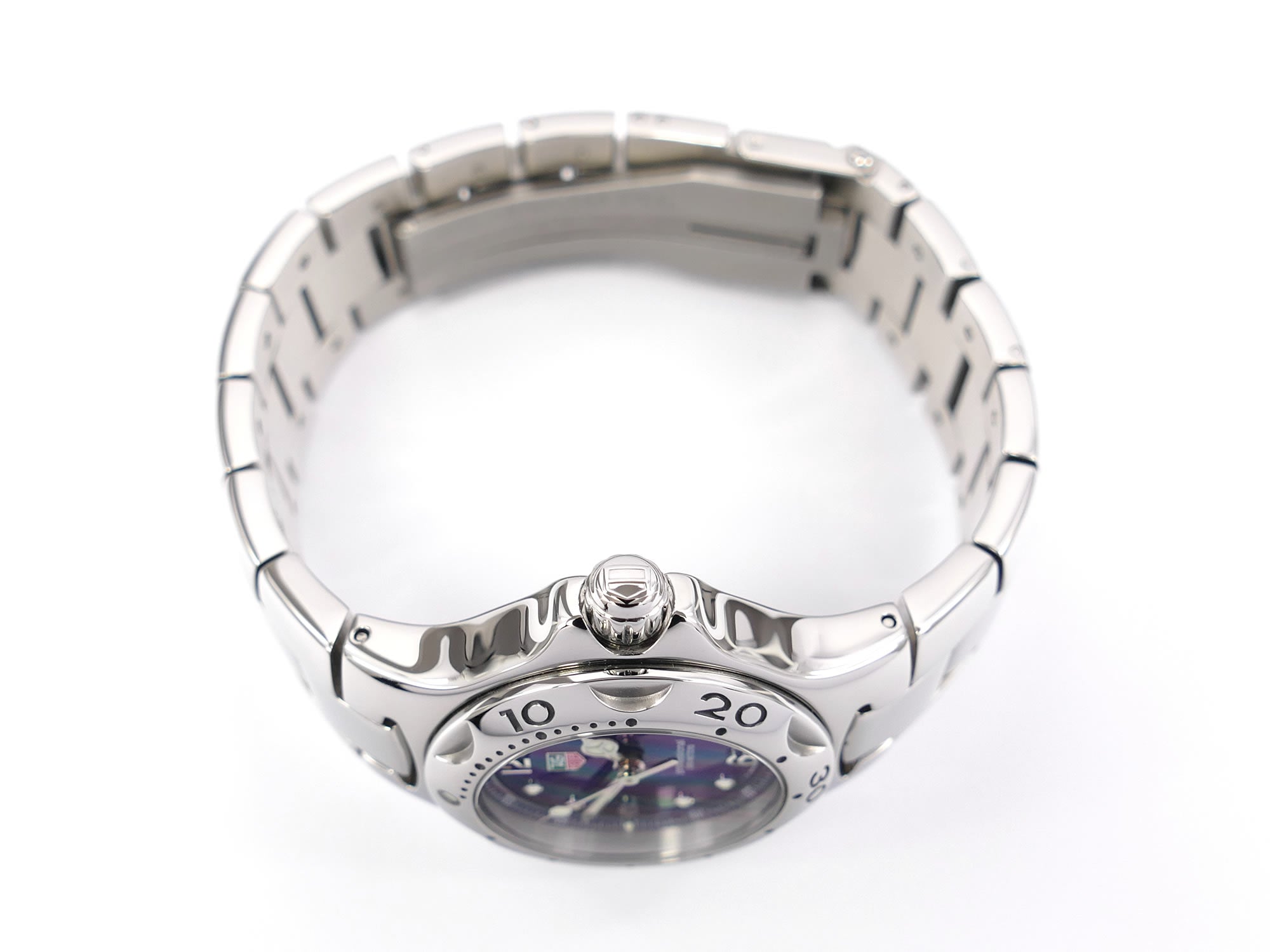 TAG Heuer Kirium WL1316 stainless steel screw down crown