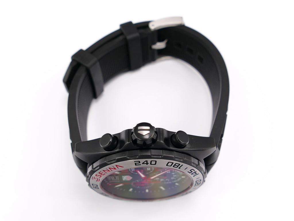 TAG Heuer Formula 1 CAZ1019 black PVD stainless steel screw down crown