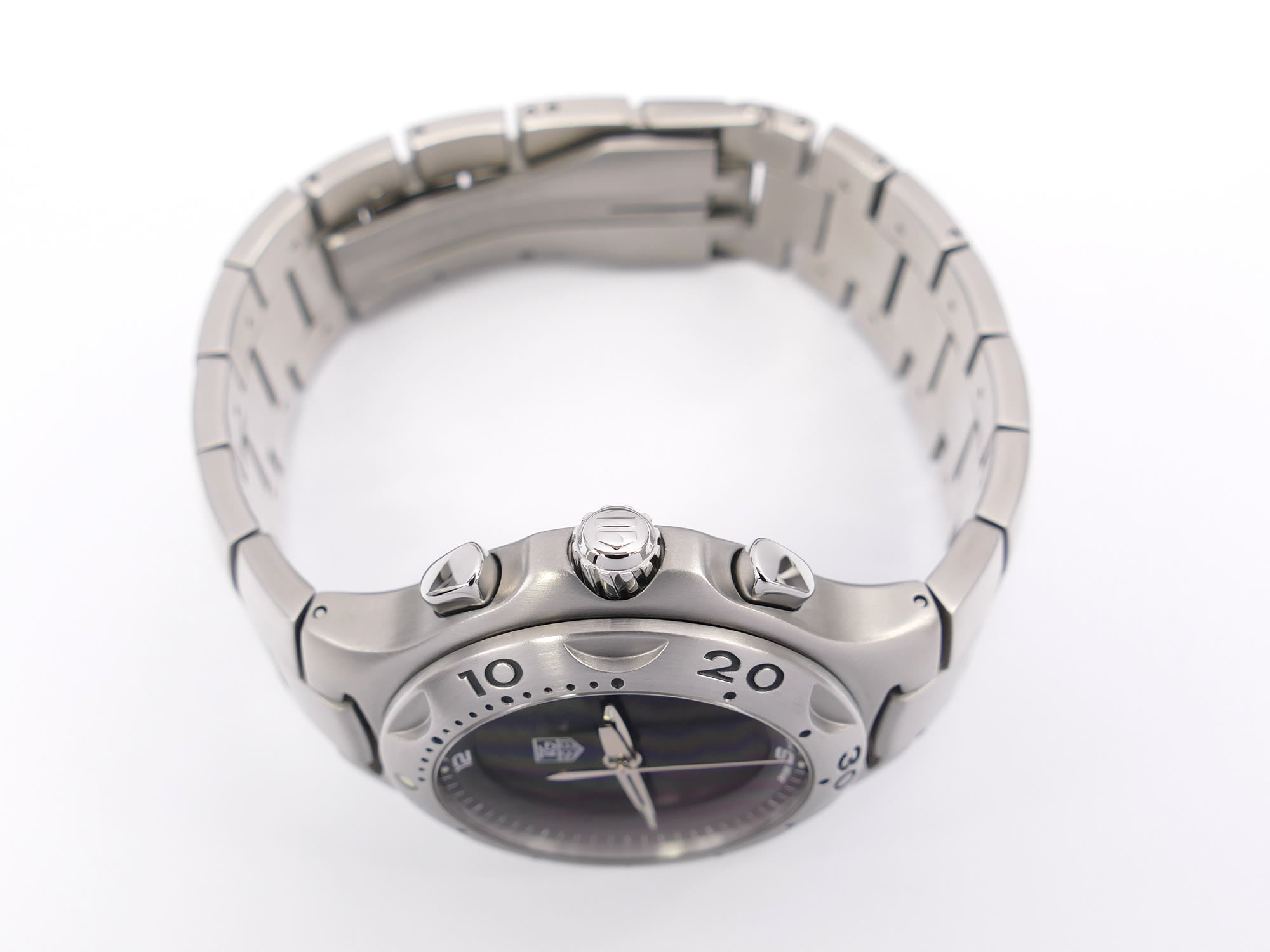 TAG Heuer Kirium F1 CL111A stainless steel crown and pushers
