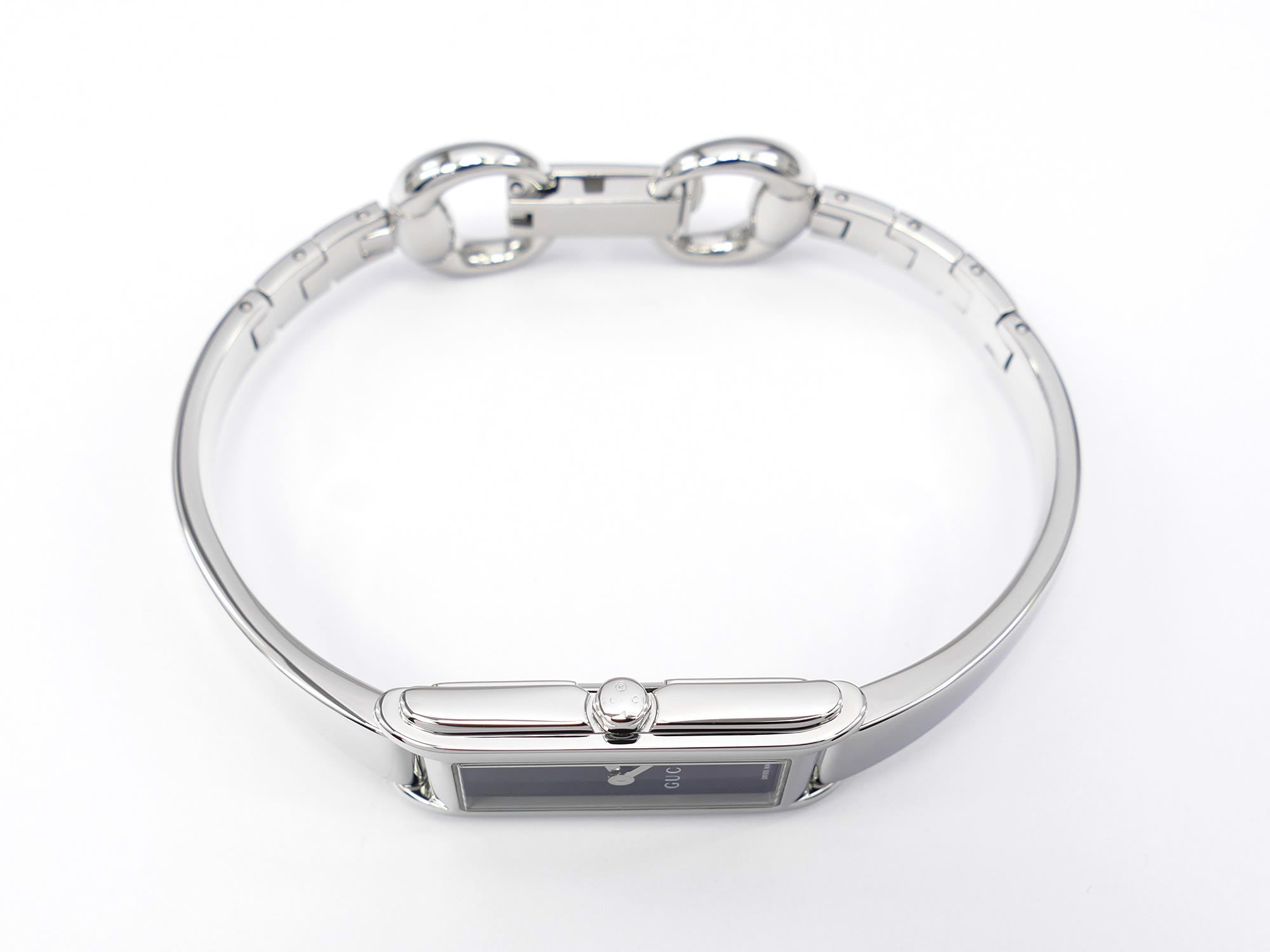 Gucci G-Line 109 Stainless Steel crown
