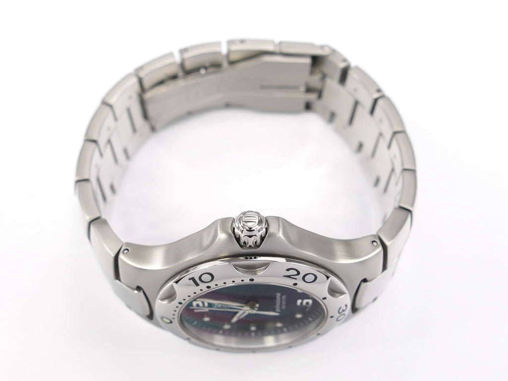 TAG Heuer Kirium WL111F stainless steel screw down crown