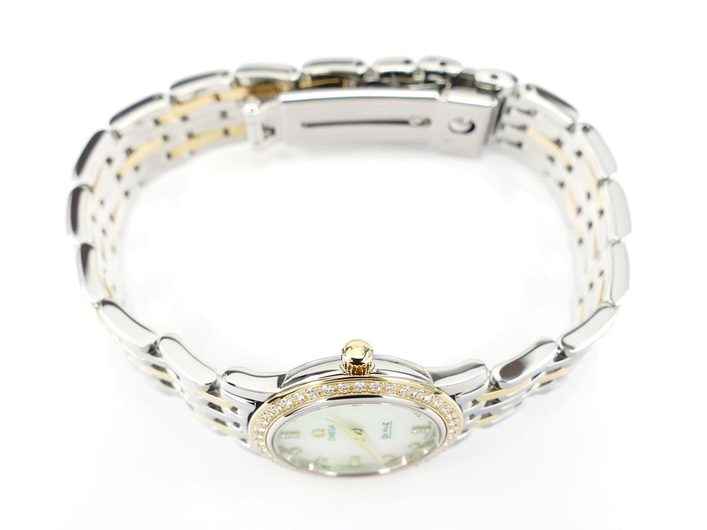 Omega De Ville Prestige White Mother of Pearl 4375.75.00 gold crown