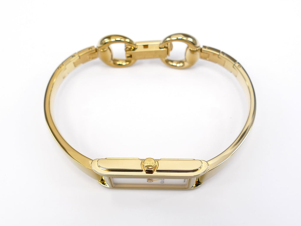 Gucci G-Line 109 18k Gold Plated crown