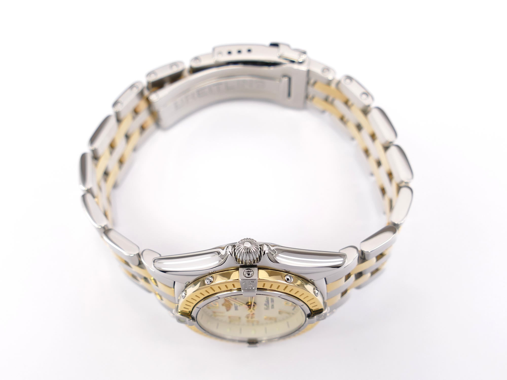 Breitling Callistino D52345 stainless steel crown