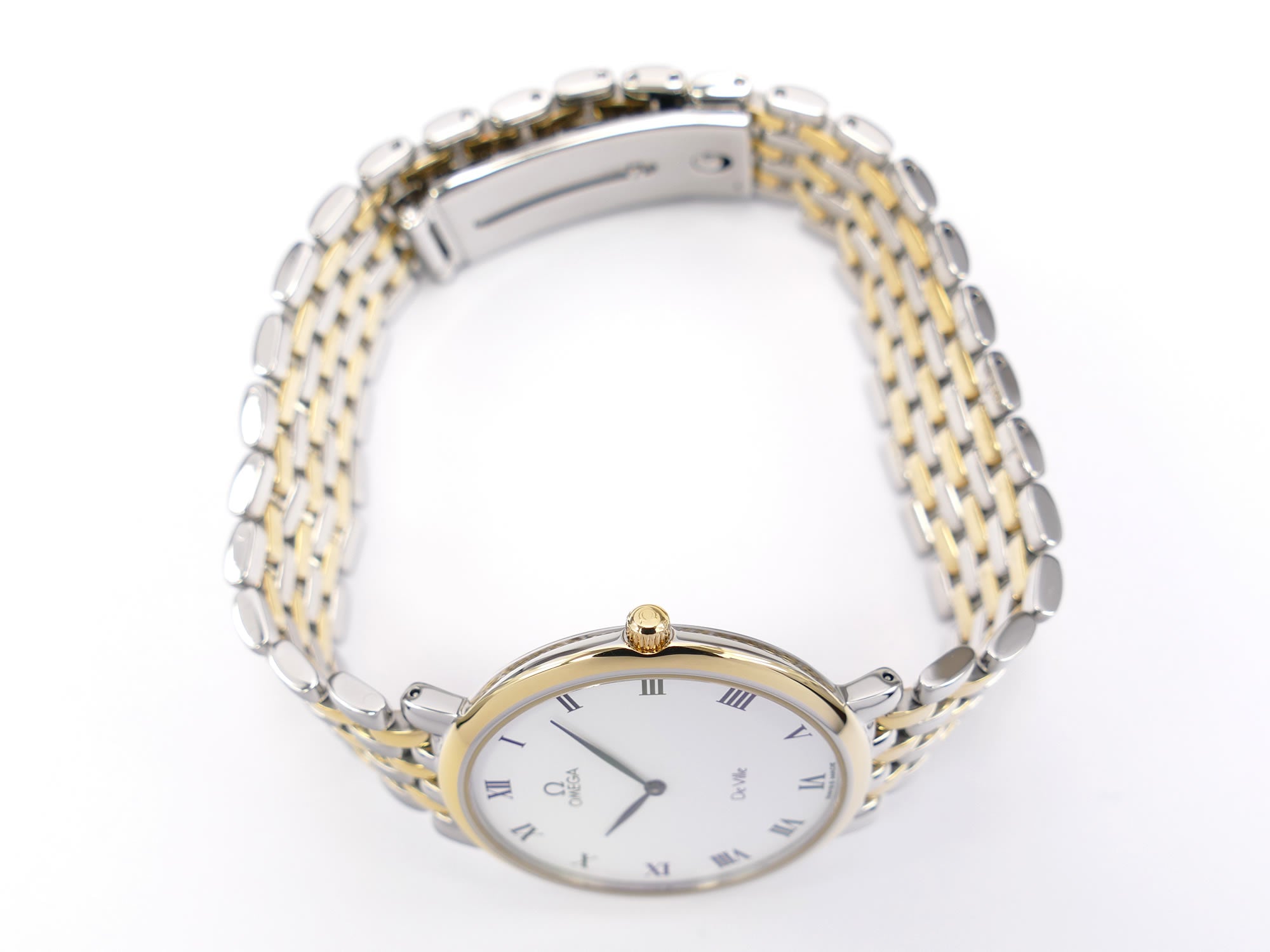 Omega De Ville 7200.23.00 18k Gold crown