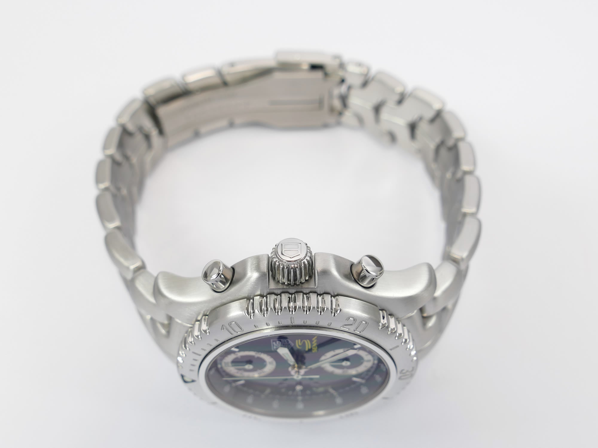 TAG Heuer Link CT5114 stainless steel screw down crown