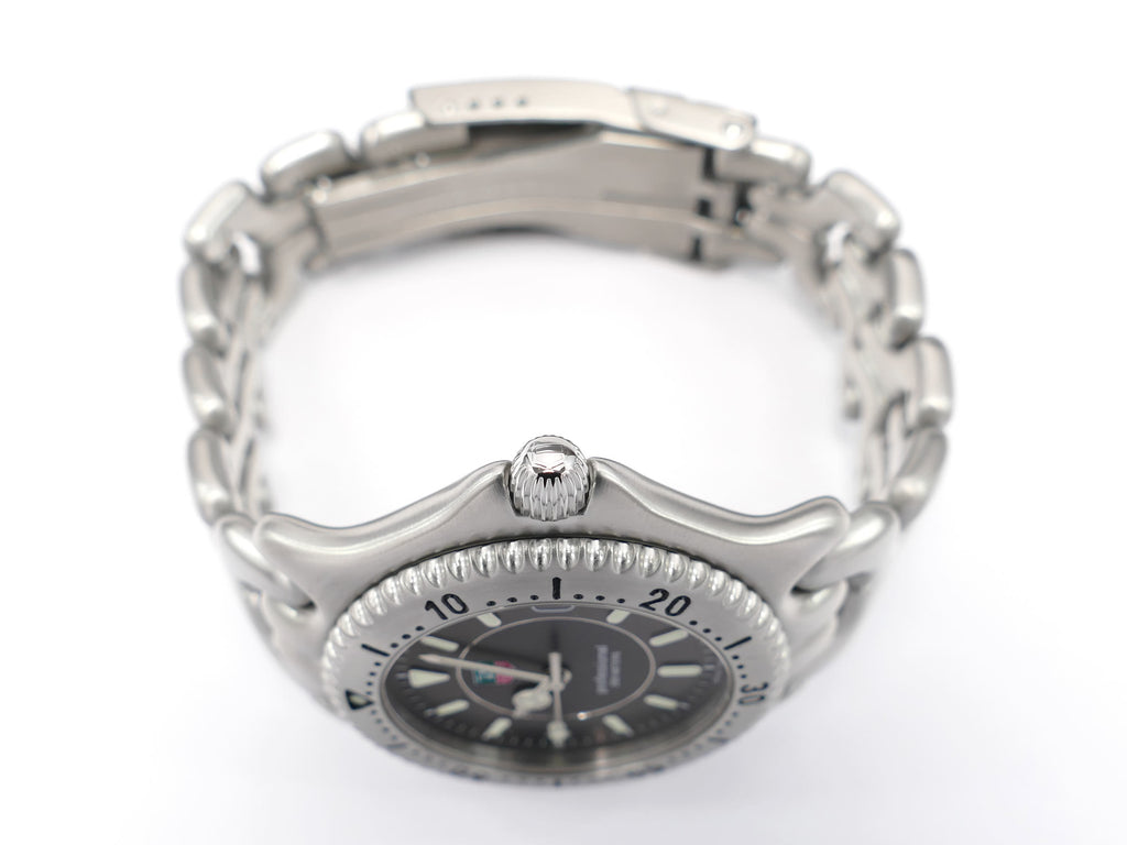 TAG Heuer SEL WG1113-0 stainless steel screw down crown