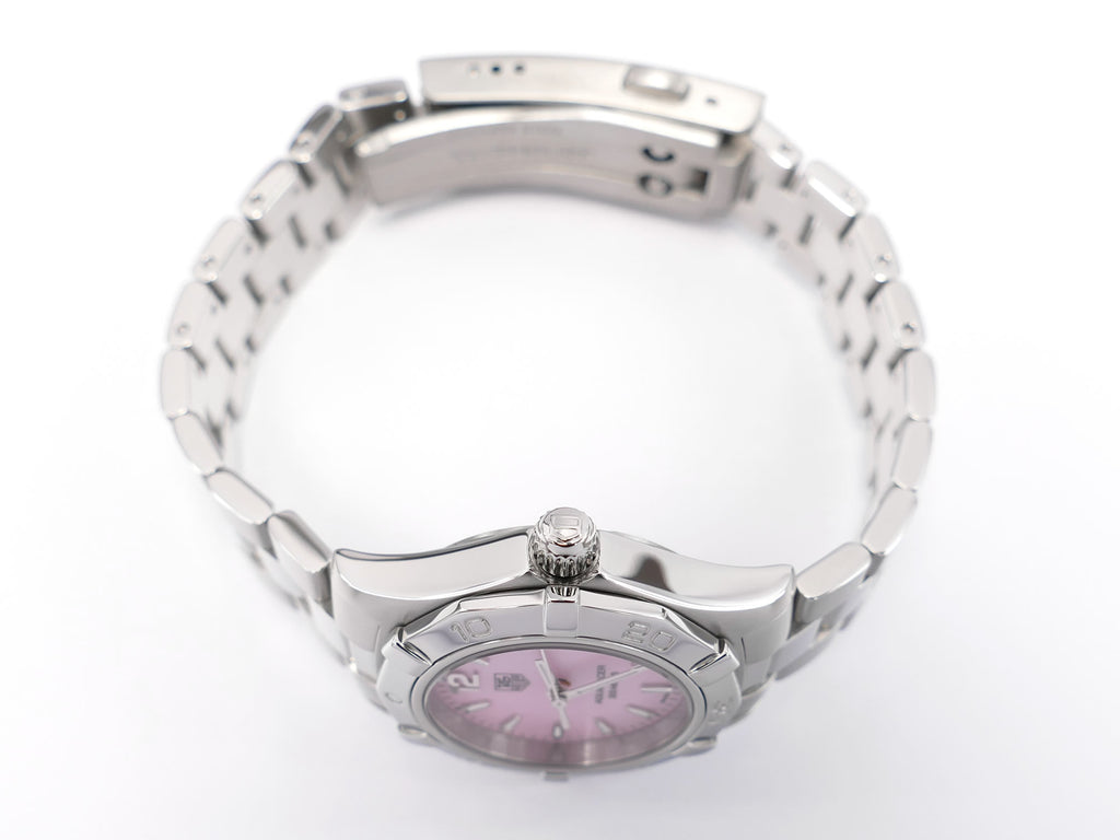 TAG Heuer Aquaracer WAF1418 stainless steel screw down crown