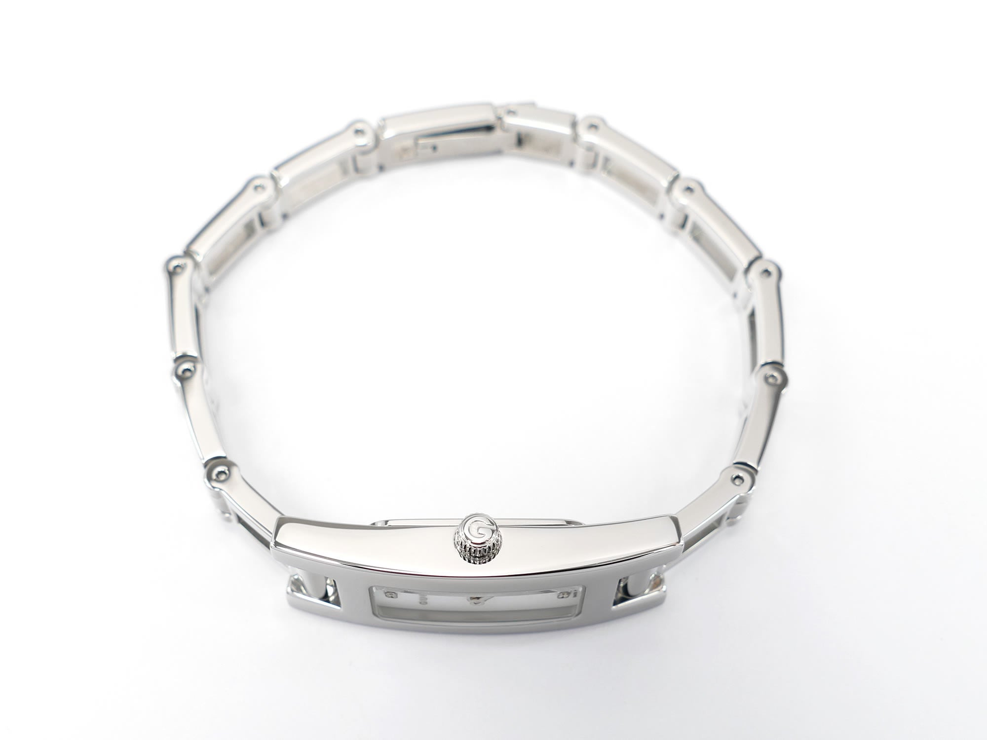 Gucci 3900L stainless steel crown