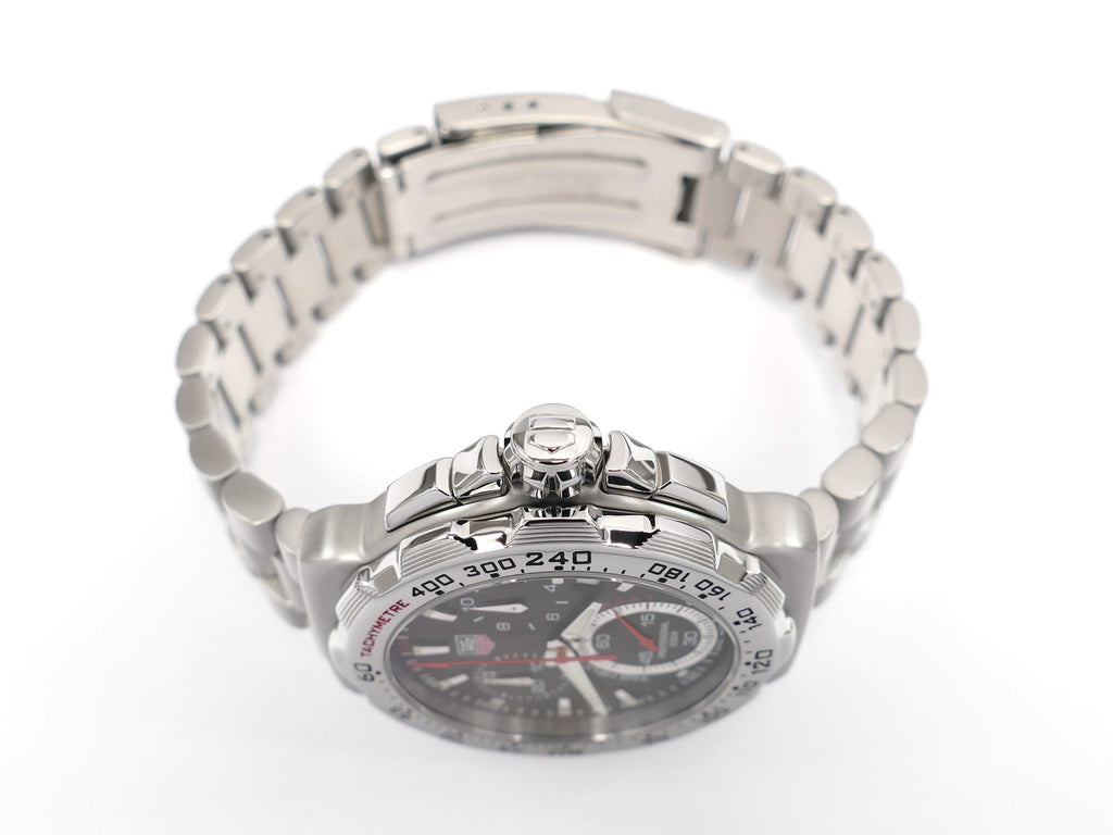 TAG Heuer Formula 1 Chronograph CAH111A stainless steel screw down crown