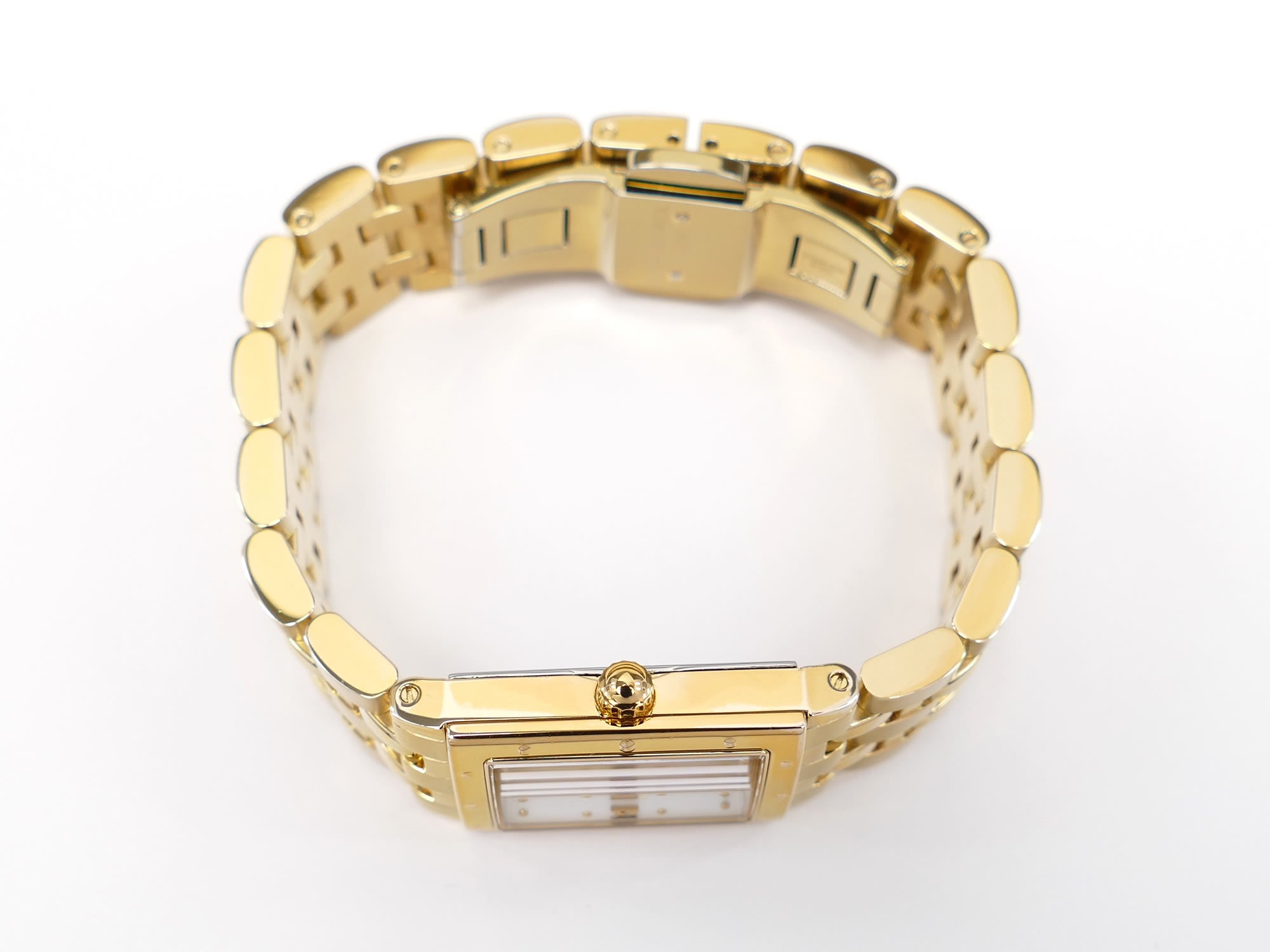 Raymond Weil Tango 5970 18k Gold Plated crown