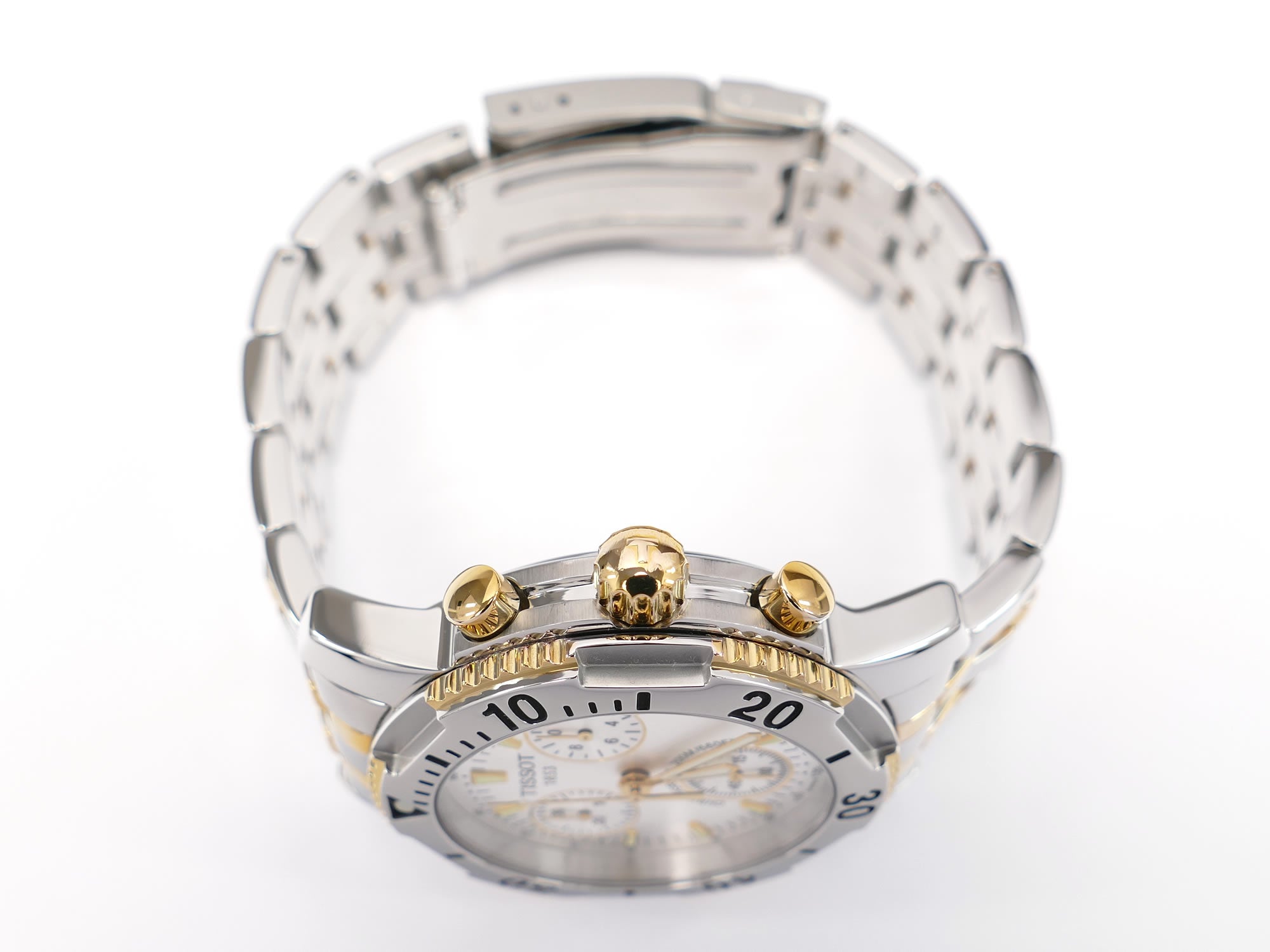 Tissot T-Sport PRS200 screw down crown