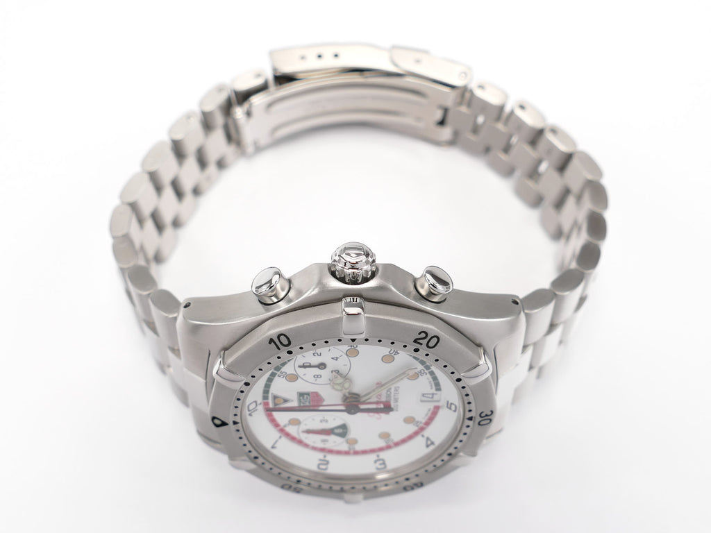 TAG Heuer 2000 Searacer CK111R stainless steel screw down crown