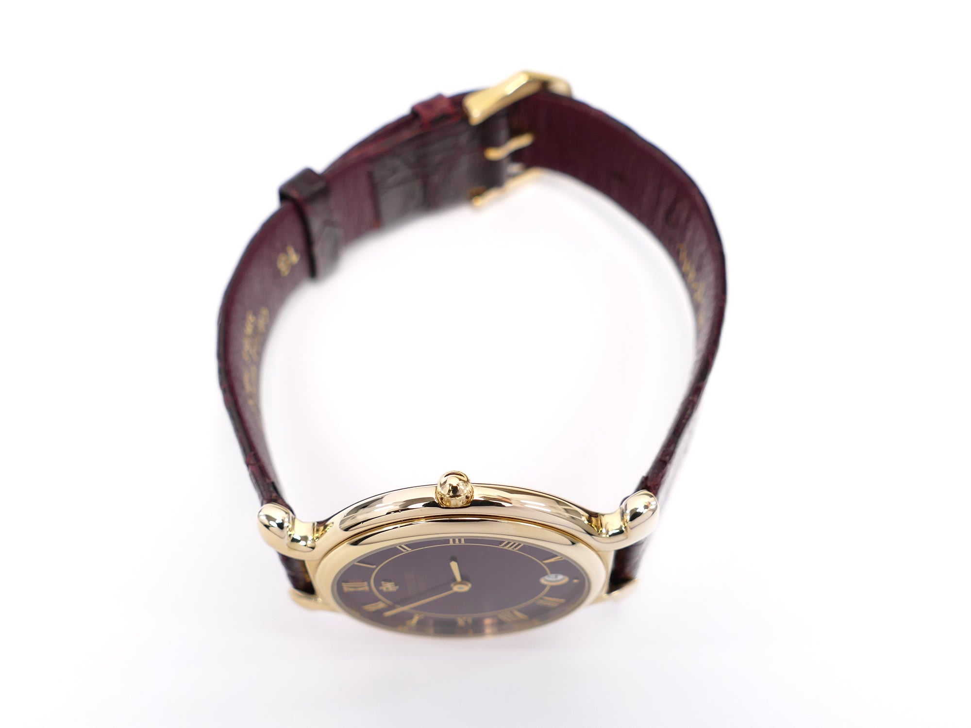 Raymond Weil Traditional 9136 18k Gold Plated crown