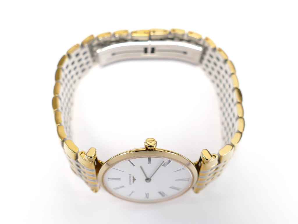 Longines La Grande Classique L4.510.2 Gold PVD crown