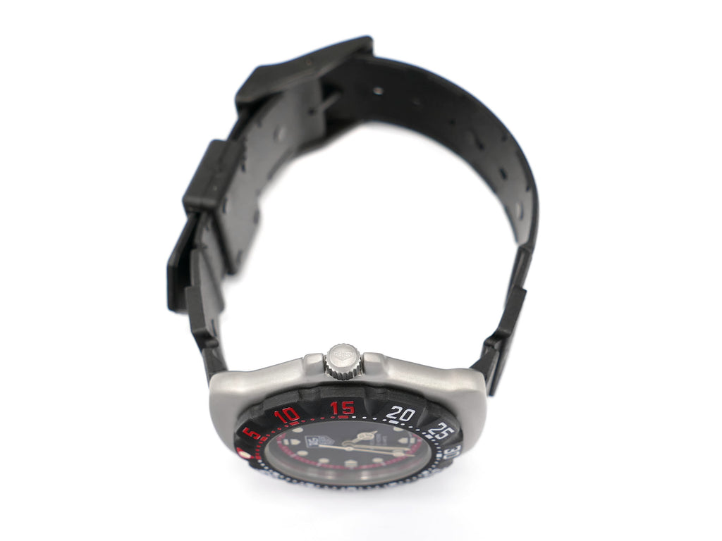 TAG Heuer Formula 1 WA1214 Black New Bezel & Strap 35mm Mid Size F1 ...