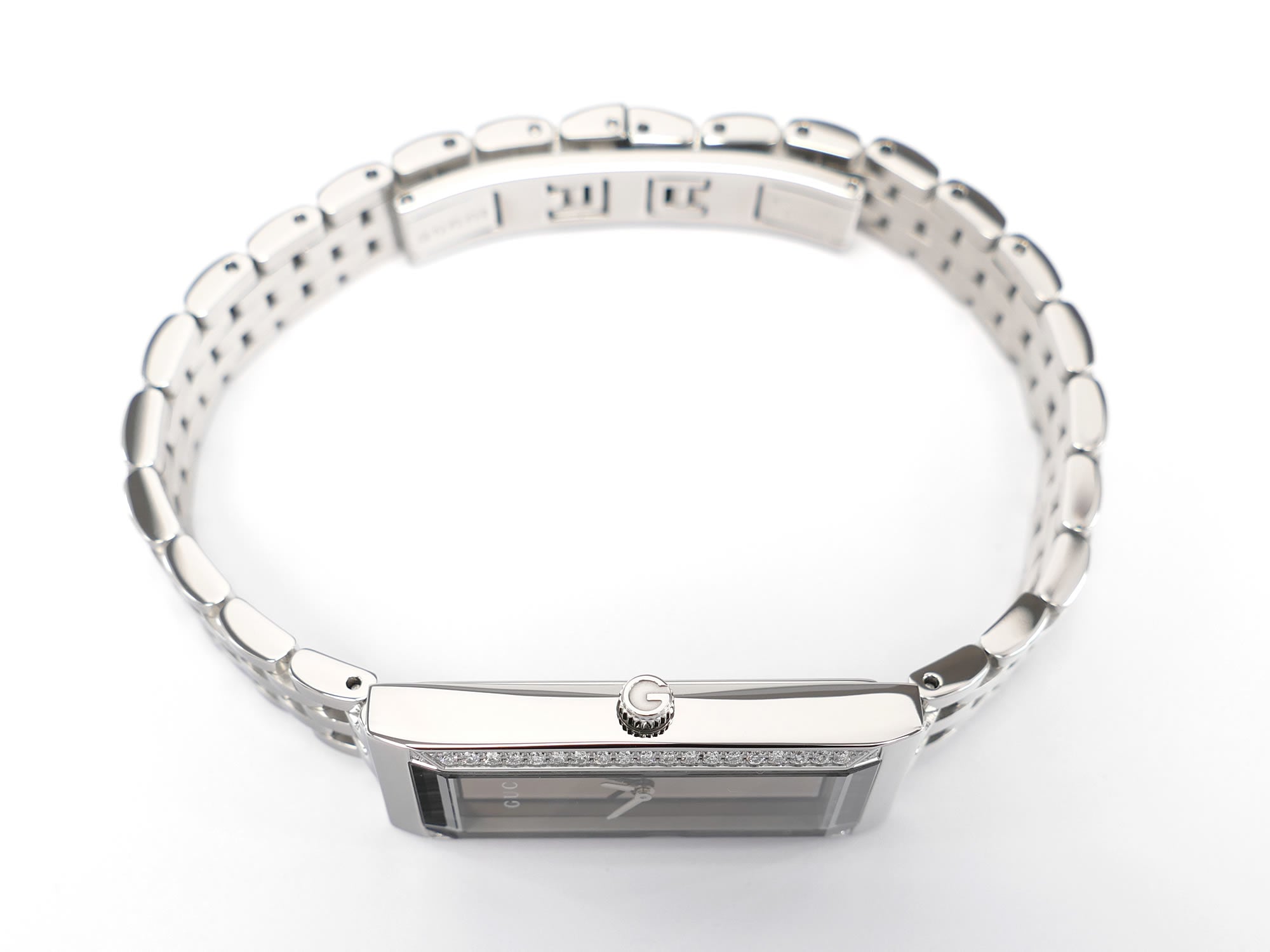 Gucci G-Frame 127.5 stainless steel crown