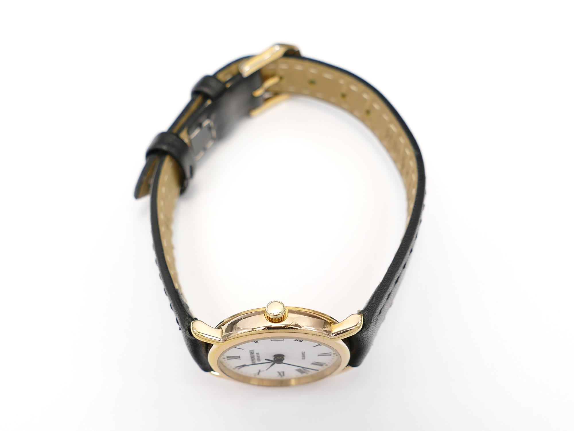 Raymond Weil Traditional 5307 18k Gold Plated crown