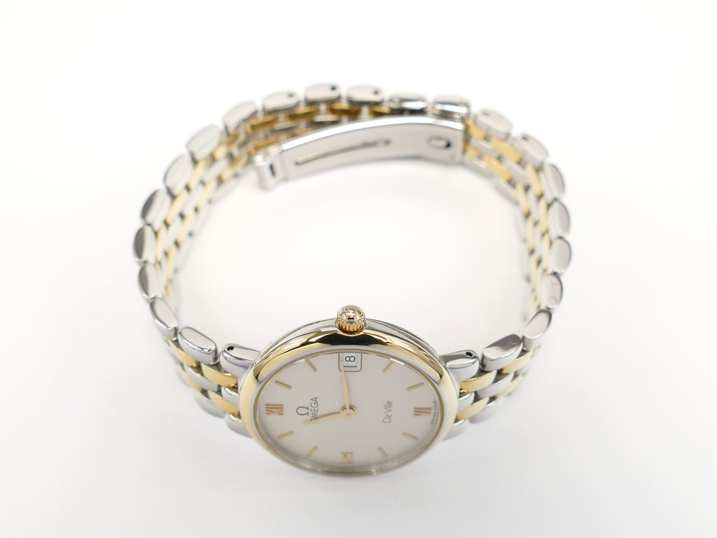 Omega De Ville 796.2579 18k Gold plated crown