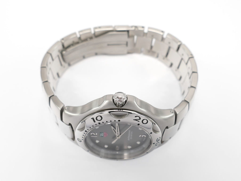 TAG Heuer Kirium WL1011 stainless steel screw down crown