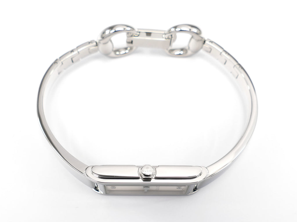 Gucci G-Line 109 stainless steel crown