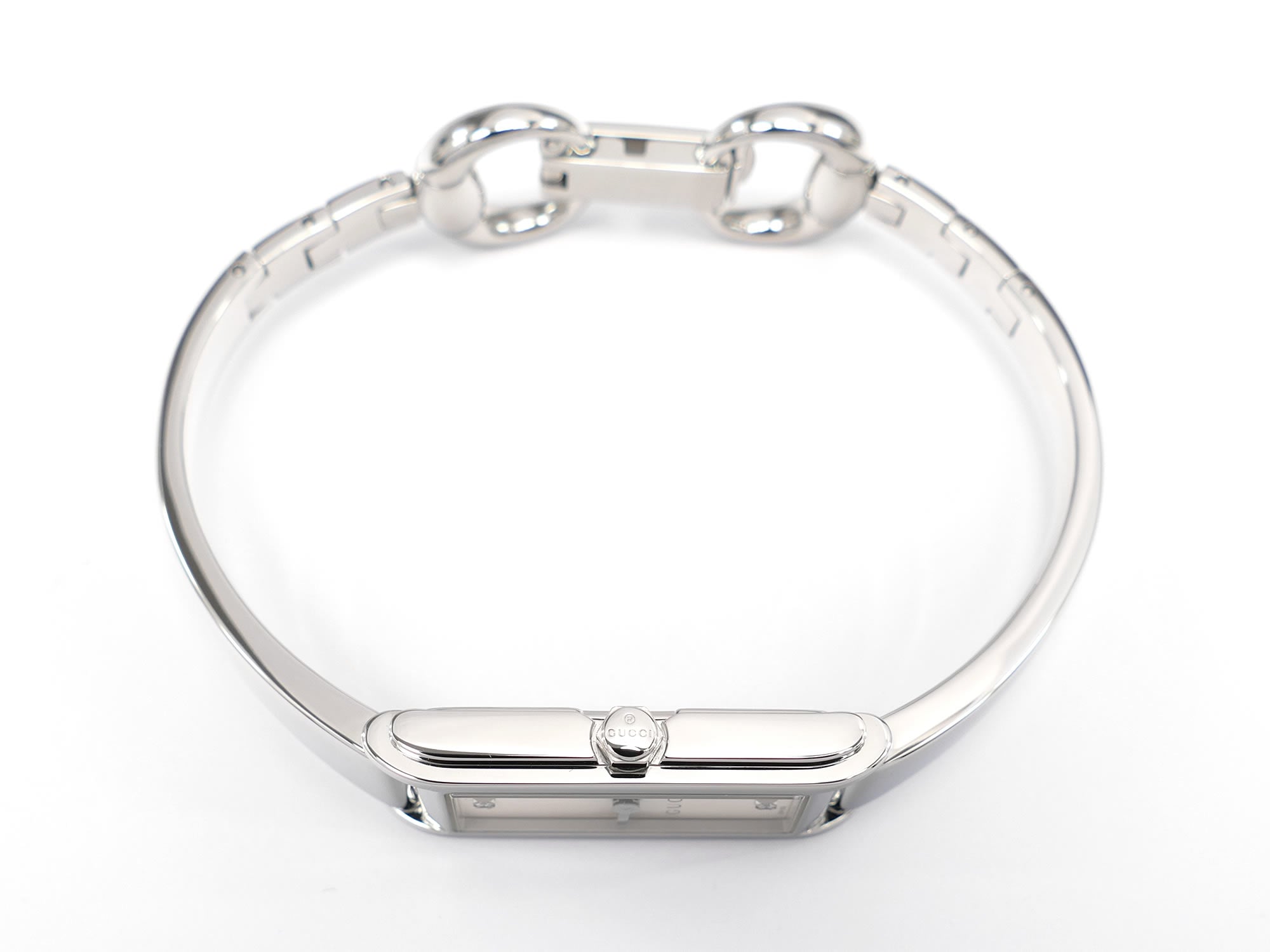 Gucci G-Line 109 stainless steel crown