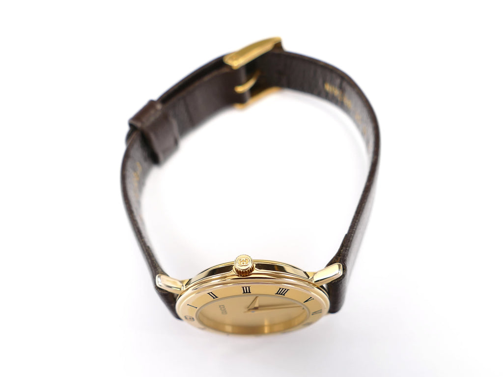 Gucci 3000L 18k Gold Plated crown