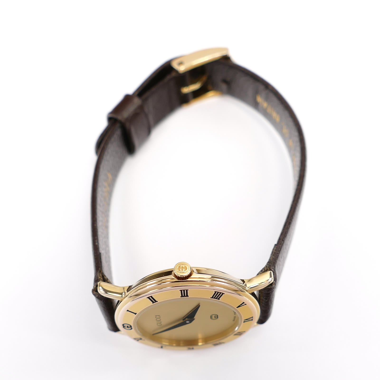 Gucci 3000L 18k Gold Plated crown