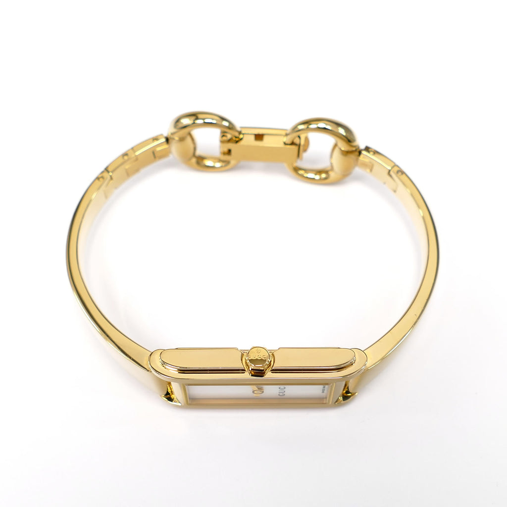 Gucci G-Line 109 18k Gold Plated crown