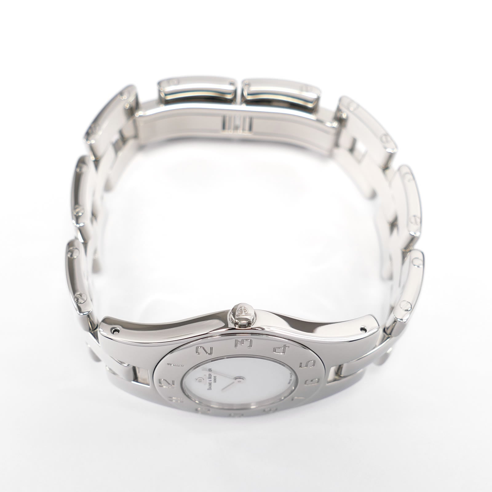 Baume & Mercier Linea MV045182 stainless steel crown