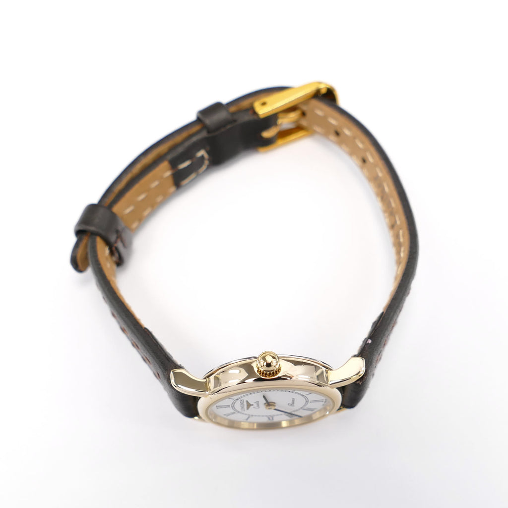 Longines Présence 18k Gold Plated crown