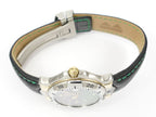 TAG Heuer 6000 Green Chronometer WH5253 screw down gold crown