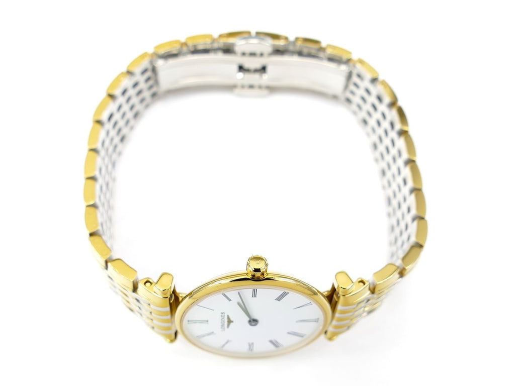 Longines La Grande Classique White Dial L4.209.2.11.7 18k gold crown