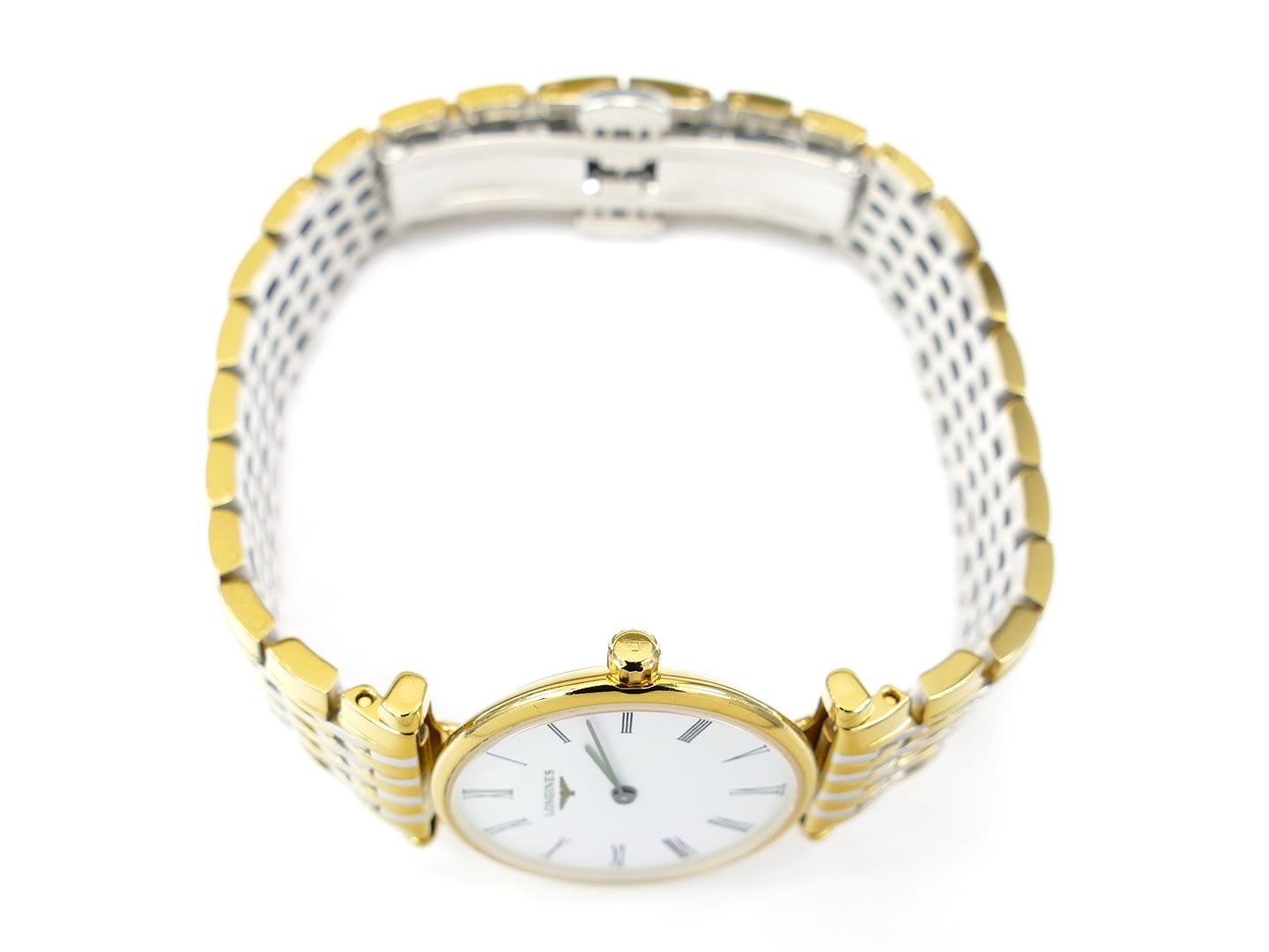 Longines La Grande Classique White Dial L4.209.2.11.7 18k gold crown