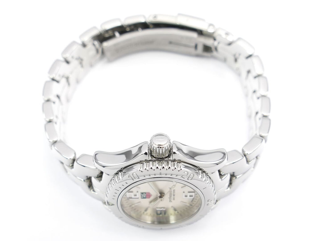 TAG Heuer Link Silver WT1416.BA0561 screw down crown