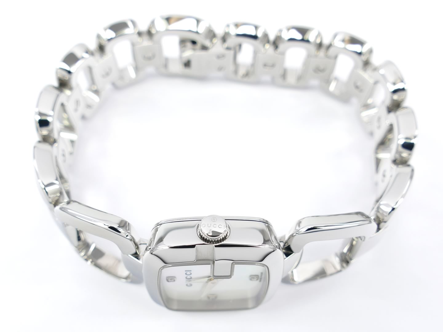 G-Gucci 125.5 YA125502 stainless steel crown