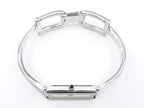 Gucci 1500 L Silver crown with black cabochon