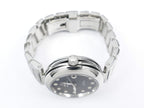 Omega De Ville Ladymatic Black Co-Axial Chronometer 425.30.34.20.51.001 screw down crown