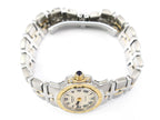Raymond Weil Parsifal 9690 Small Cream Dial gold plated crown with black cabochon