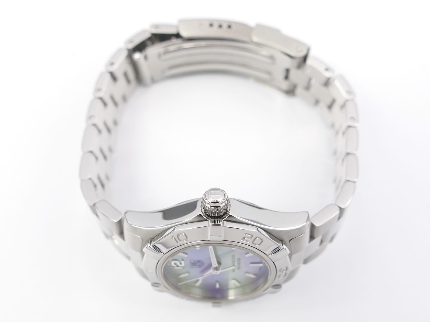 TAG Heuer Aquaracer Lady WAF1417.BA0812 screw down crown