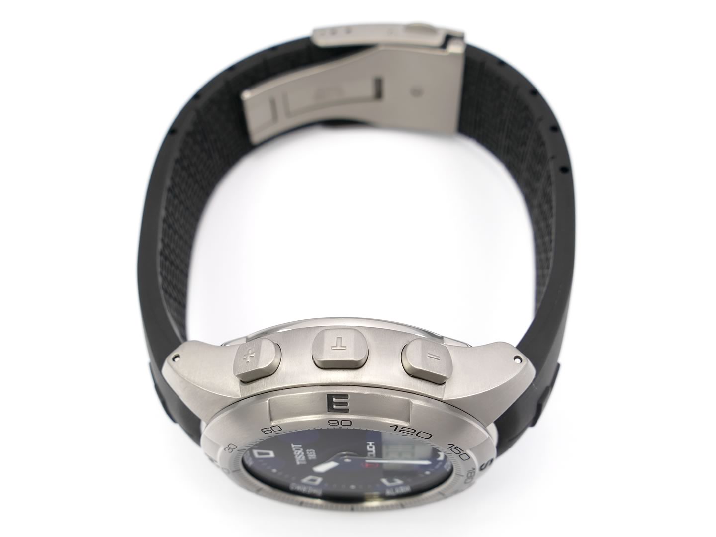 Tissot T-Touch II Black T047.420.17.051.00 titanium pushers